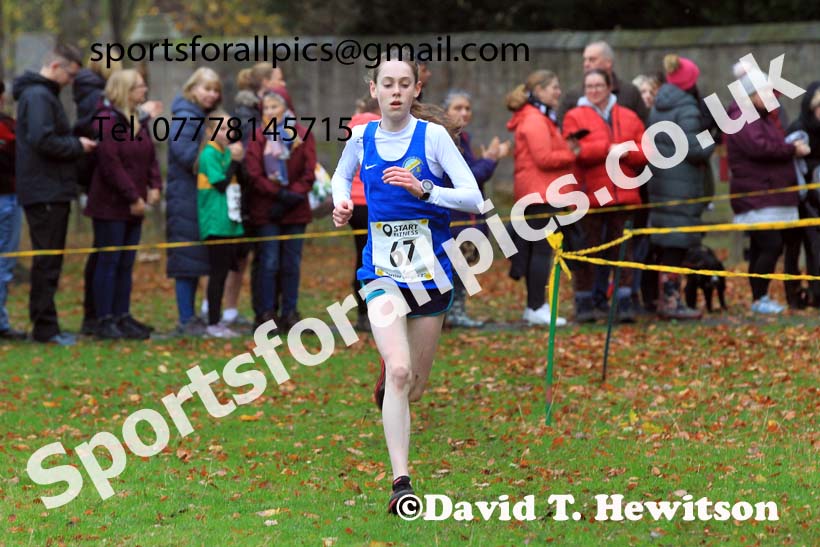 Girls under-15s, Start Fitness NEHL, Lambton Castle, Durham.  Photo: David T. Hewitson/Sports for All Pics